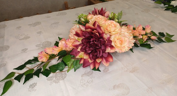 Wiązanka bukiet stroik na grób cmentarz nagrobna