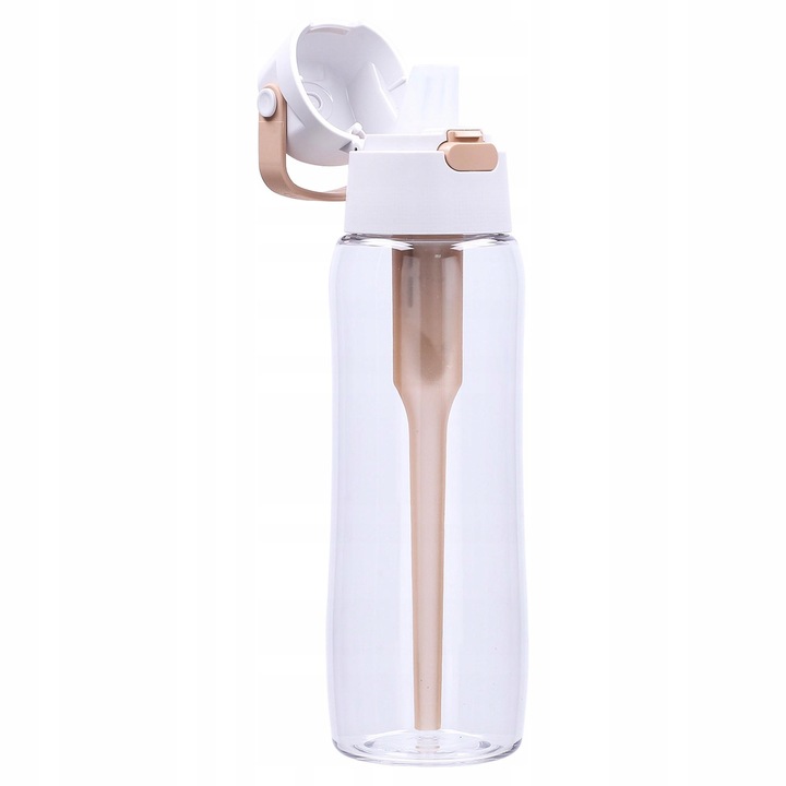 Butelka Filtrująca Bidon ze słomką Dafi Solid 0,7l beżowa z filtrem Dafi