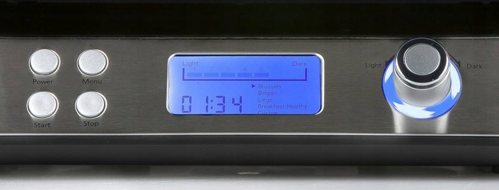 DOMO DO9219W gofrownica belgijska wyświetlacz, gofry belgijskie