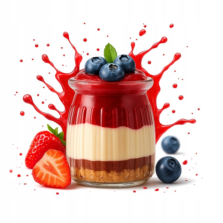 20x POJEMNIKI SŁOIKI NA DESERY 150ml SŁOIK PRĄZKI Na Deserki Do Deserów