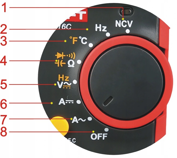Miernik cęgowy Uni-T UT216C