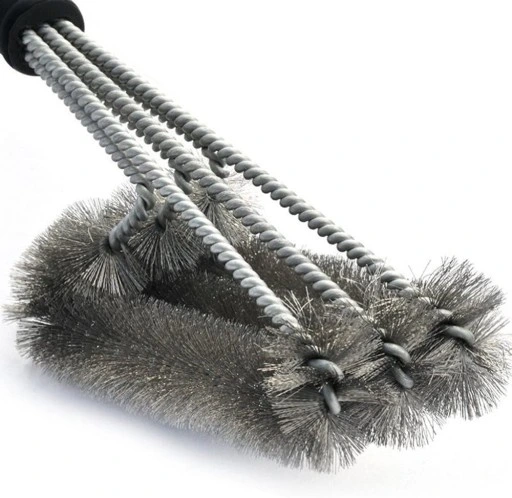 SZCZOTKA SKROBAK DO CZYSZCZENIA GRILLA POTRÓJNA