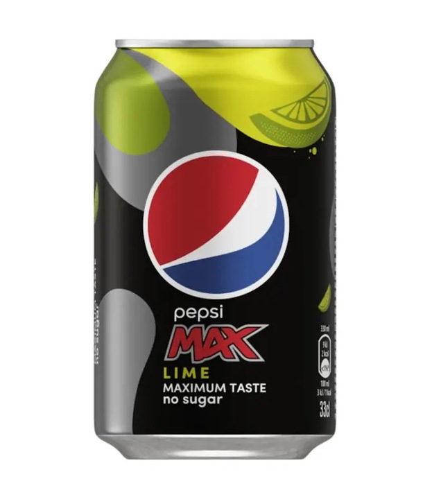Napój PEPSI MAX LIME bez cukru puszka 330ml x24szt