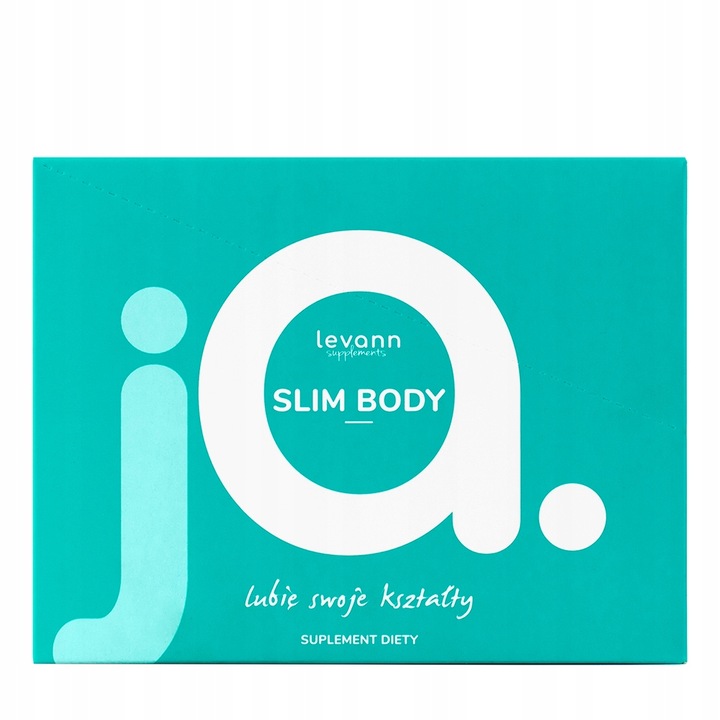 SLIM BODY "jA" WSPOMAGANIE ODCHUDZANIA LEVANN SUPPLEMENTS 30 SASZETEK