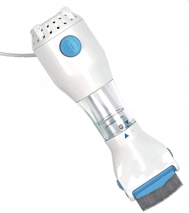 GRZEBIEŃ NA WSZY GNIDY PCHŁY ELEKTRYCZNY FILTR ODKURZACZ TERMINATOR