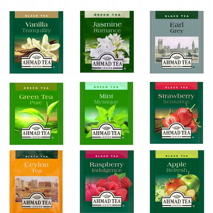 Zestaw herbat Ahmad Tea exclusive mix 90 tb. 180 g