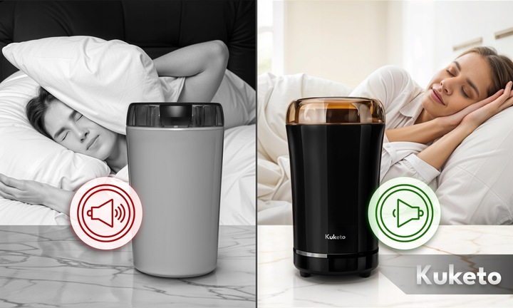 MŁYNEK DO MIELENIA KAWY ELEKTRYCZNY ROZDRABNIACZ ZBÓŻ ORZECHÓW MOCNY