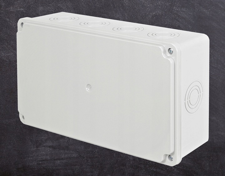 PUSZKA HERMETYCZNA NATYNKOWA SKRZYNKA OBUDOWA ABS IP65 260X150X80