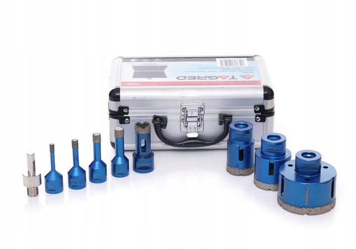 OTWORNICE KORONKI DIAMENTOWE 6-68 mm DO KAMIENIA GRESU 9EL