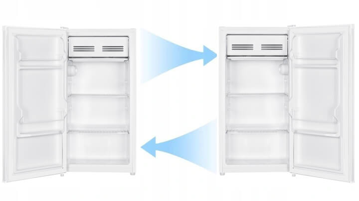 MAŁA LODÓWKA PODBLATOWA 85L WYSOKOŚĆ 82cm HOTELOWA NA DZIAŁKĘ BIAŁA