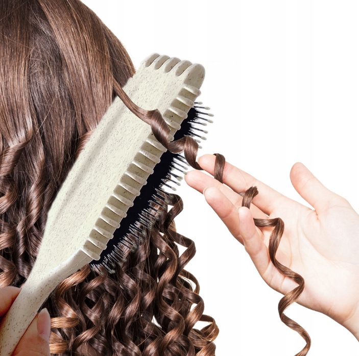 SZCZOTKA DO WŁOSÓW KRĘCONYCH DEFINIUJĄCA LOKI ZWIĘKSZAJĄCA OBJĘTOŚĆ