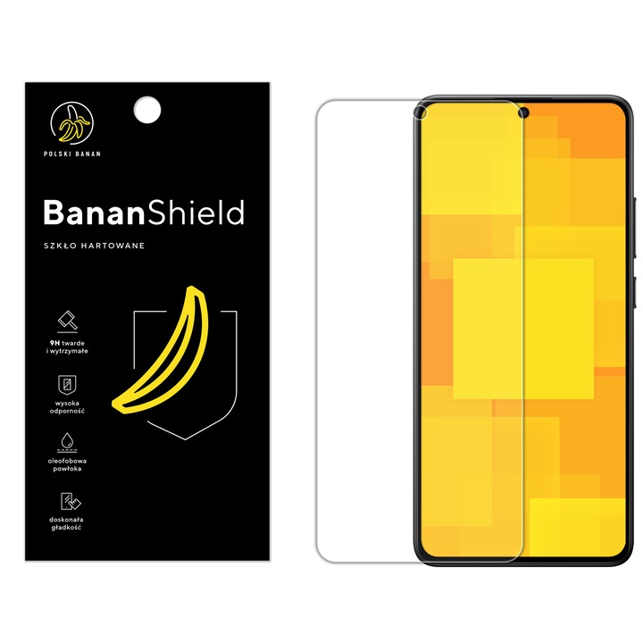 Szkło hartowane 9H BananShield do Xiaomi POCO X7 Pro 5G