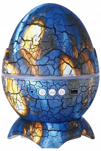 PROJEKTOR GWIAZD LAMPKA NOCNA RZUTNIK LED JAJO DINOZAURA DLA DZIECI PREZENT