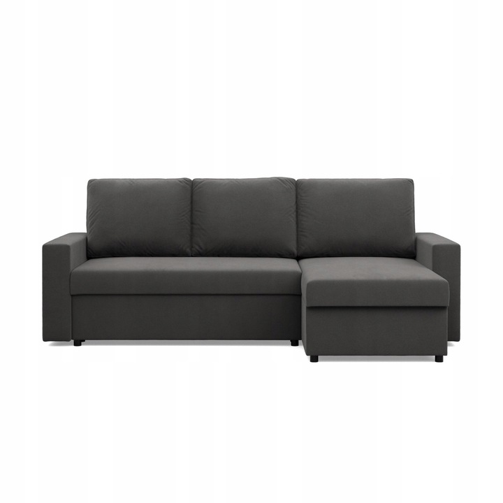 Narożnik Rozkładany z Funkcją Spania z Prostym Bokiem ROGÓWKA Neo