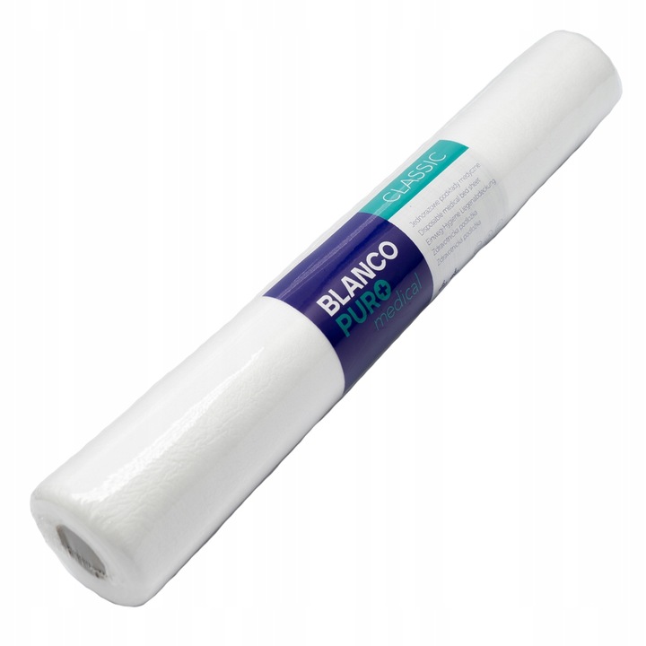 Podkład Medyczny Włókninowy Jednorazowy Higieniczny w Rolce Biały