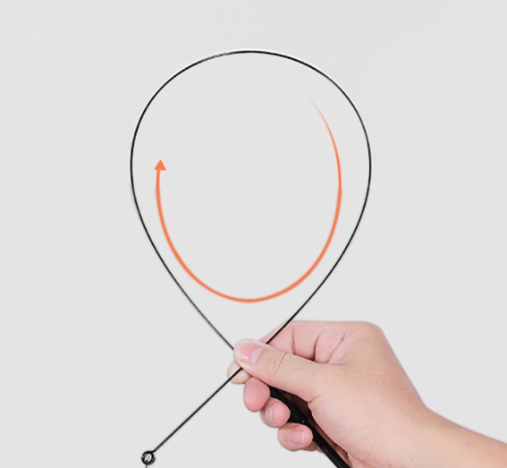 WĘDKA DLA KOTA z przyssawką ZABAWKA interaktywna czarne piórko6