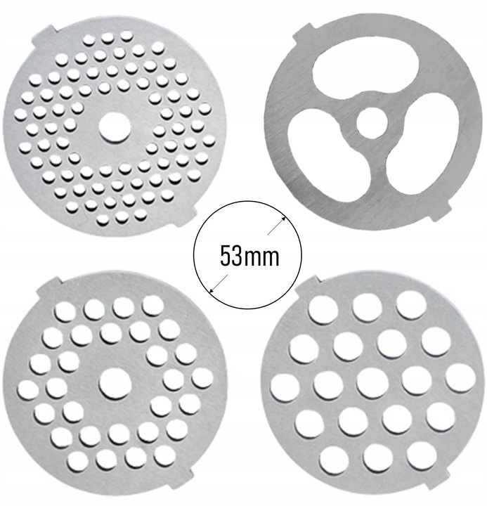 MASZYNKA DO MIELENIA MIĘSA METAL PREMIUM 3 SITA + SZARPAK MOC 2100W