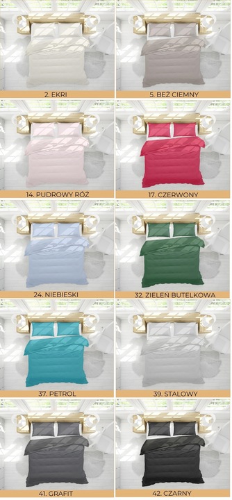 Komplet pościeli 140x200 gruba Polska bawełna 100% dużo wzorów -