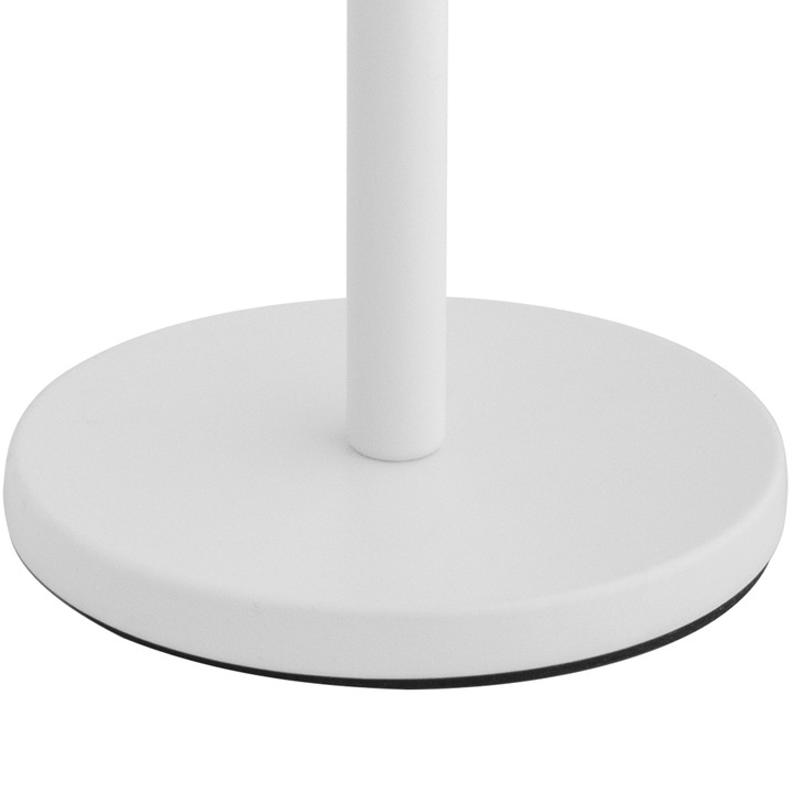 Stojak na papier toaletowy zapasowy do WC na 4 rolki biały bambus Yoka