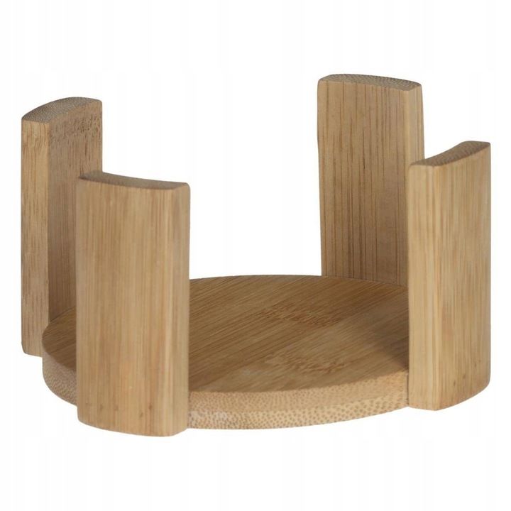 Zestaw bambusowych podkładek Lin 6 szt. brązowy