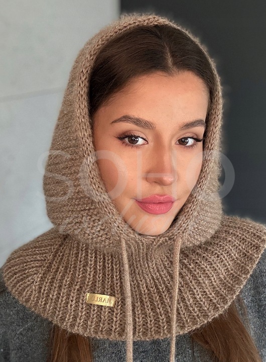 BALACLAVA CZAPKA KAPTUR KOMINIARKA GOLF UNISEKS MIĘKKI CIEPŁY MODNY K