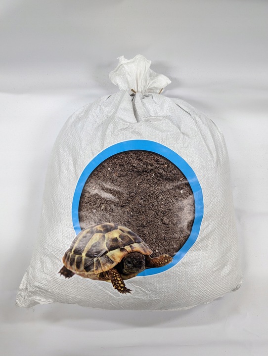 Podłoże dla żółwia greckiego stepowego lądowego Testudo Soil Baby 10 L