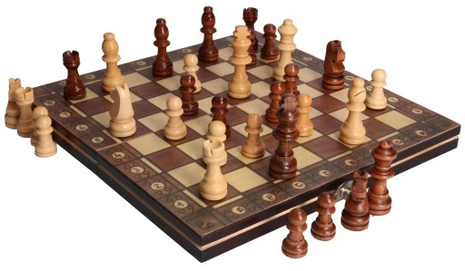 SZACHY DREWNIANE 3w1 2691