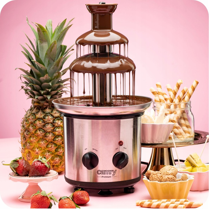 Camry CR4488 | fontanna do czekolady | 650 ml * taca 21,4 cm * 320 W *