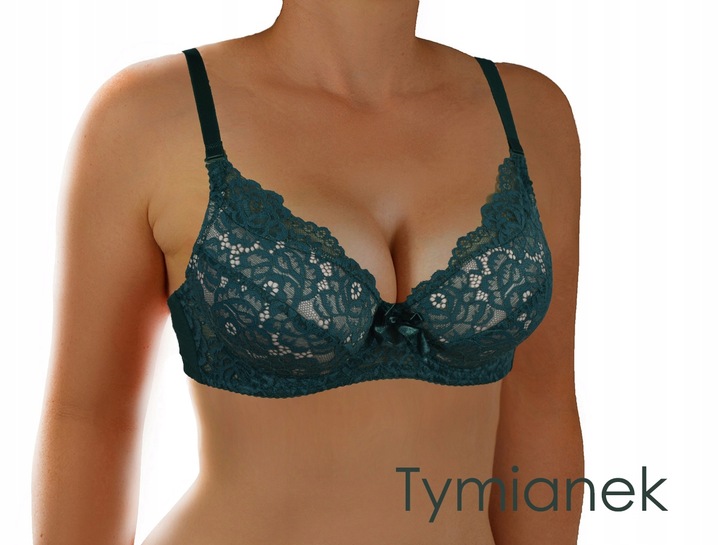 Koronkowa braletka Biustonosz MAX PUSH UP B 75 Kolory