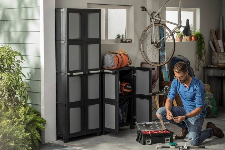 Skrzynka KETER Organizer na Kołki Wkręty Śruby Nakrętki Przynęty