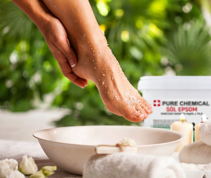 SIARCZAN MAGNEZU SÓL GORZKA DO KĄPIELI EPSOM 5kg