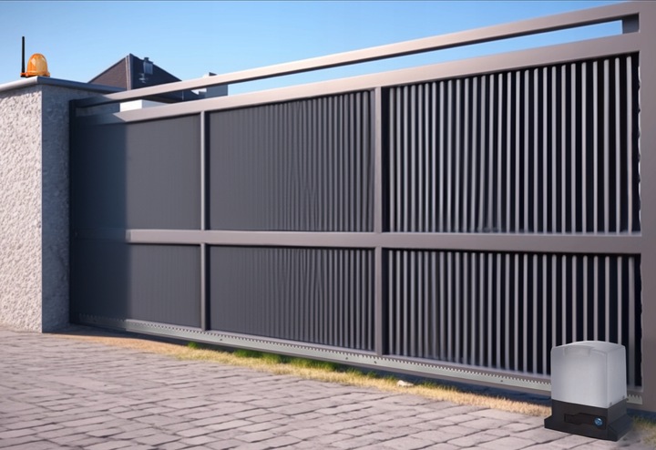 NAPĘD DO BRAMY PRZESUWNEJ ARM600 AUTOMAT 6m/600kg 4 PILOTY ZESTAW