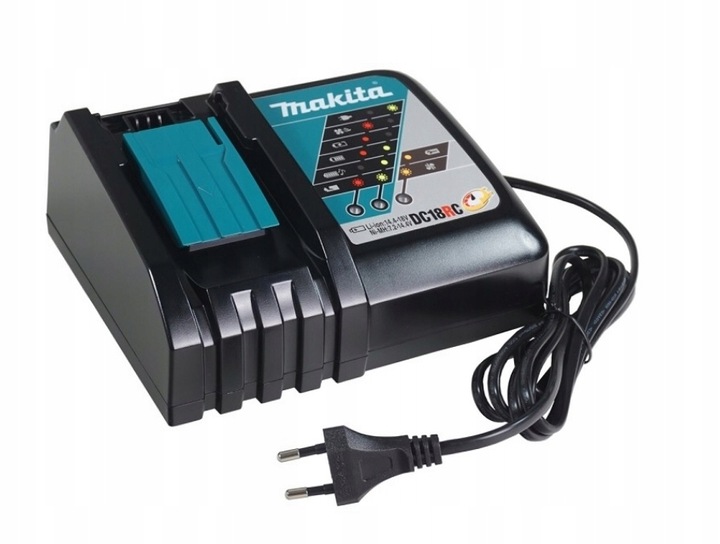 MAKITA ORYGINALNA ładowarka DC18RC do akumulatorów BL1830B BL1850B