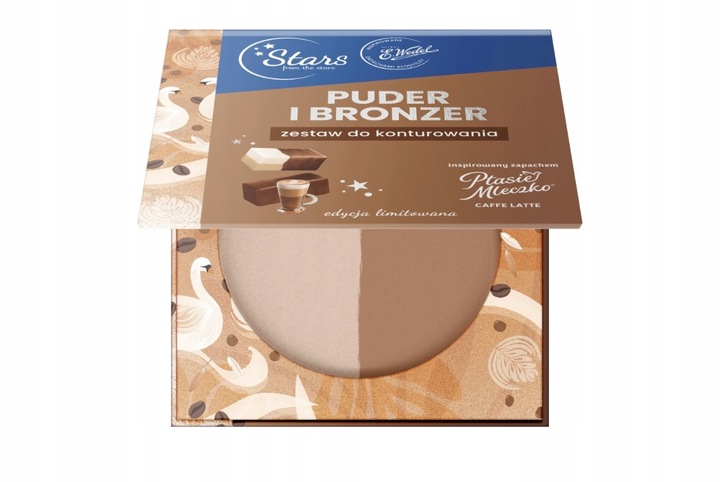 Stars from the stars WEDEL puder i bronzer zestaw do konturowania twarzy 8g
