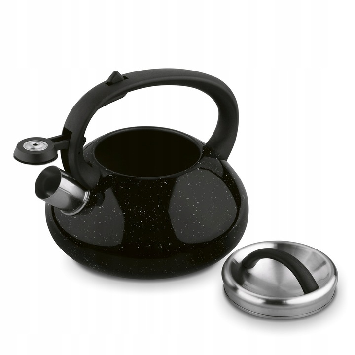 CZAJNIK Nierdzewny z GWIZDKIEM Duzy INDUKCJA GAZ Nierdzewny Tadar Vita 2 l