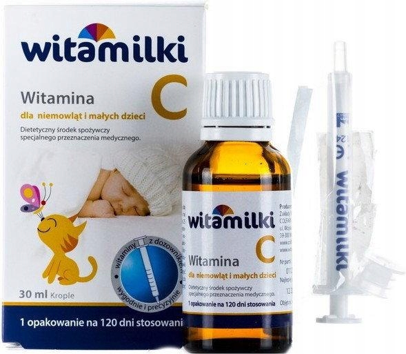 WITAMILKI WITAMINA C KROPLE 60ML DLA DZIECI