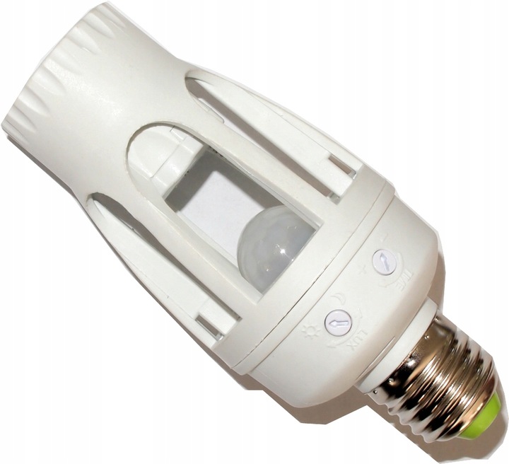OPRAWKA ŻARÓWKI Z CZUJNIKIEM RUCHU E27 LED-360°