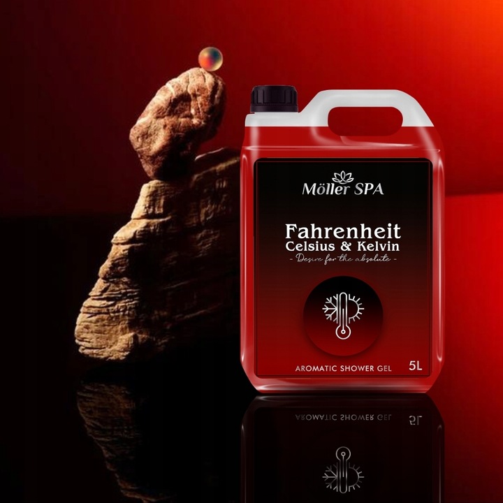 Möller FAHRENHEIT CELSIUS & KELVIN ŻEL POD PRYSZNIC MĘSKI ZAPACH