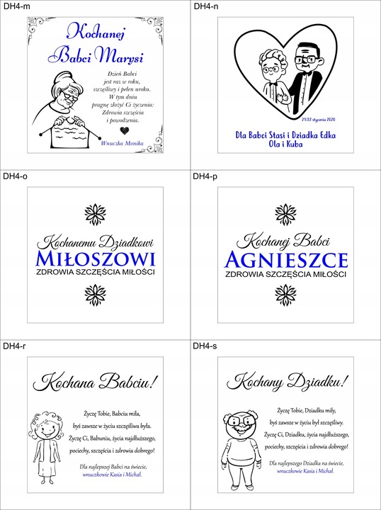HERBACIARKA prezent DZIEŃ BABCI DZIADKA grawer!!