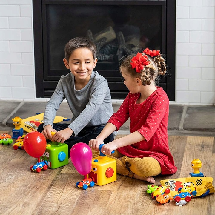 WYRZUTNIA BALONOWA DO BALONÓW AERODYNAMICZNY SAMOCHÓD POMPKA DLA DZIECI