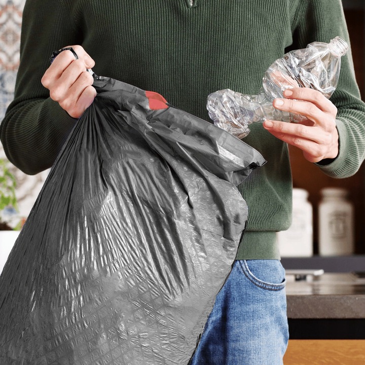 WORKI NA ŚMIECI 35L JAN NIEZBĘDNY MAGNUM FLEX & STRONG Z TAŚMĄ 75SZT MOCNE