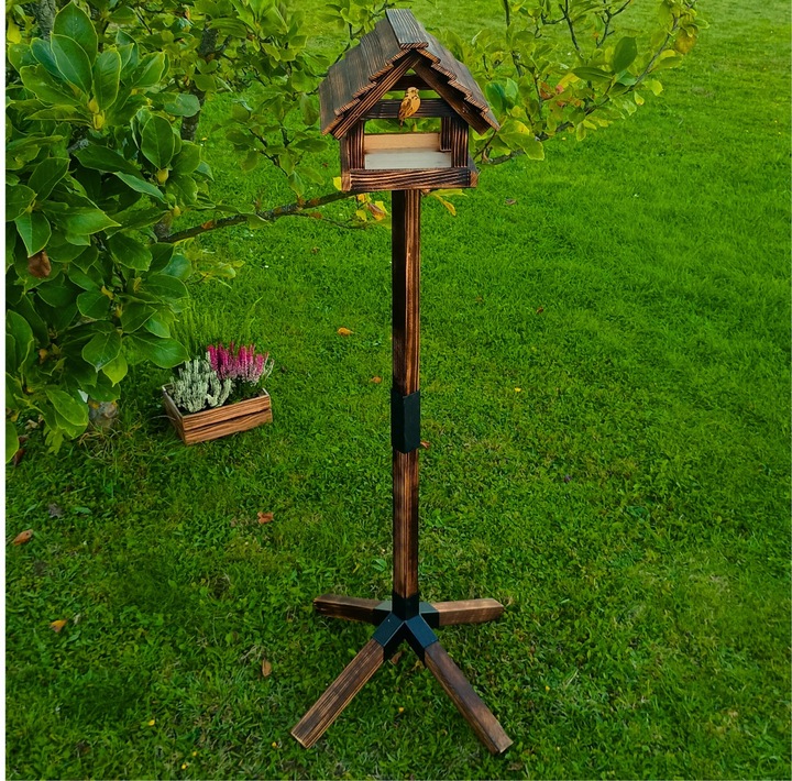 Karmnik Dla Ptaków Duży Na Prezent PREMIUM XXL Budka Ozdoba Ogrodu +