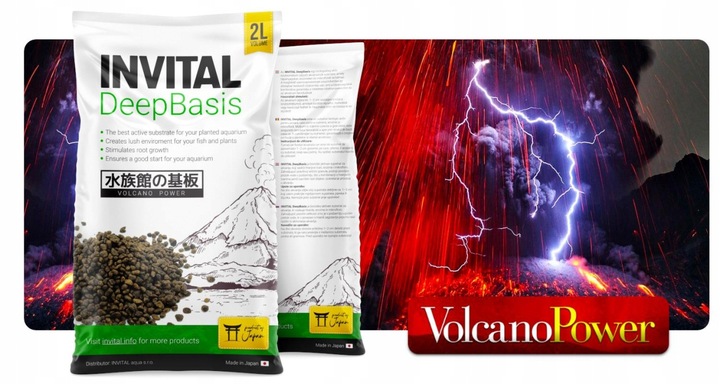 INVITAL DeepBasis 2l podłoże odżywcze pod żwir