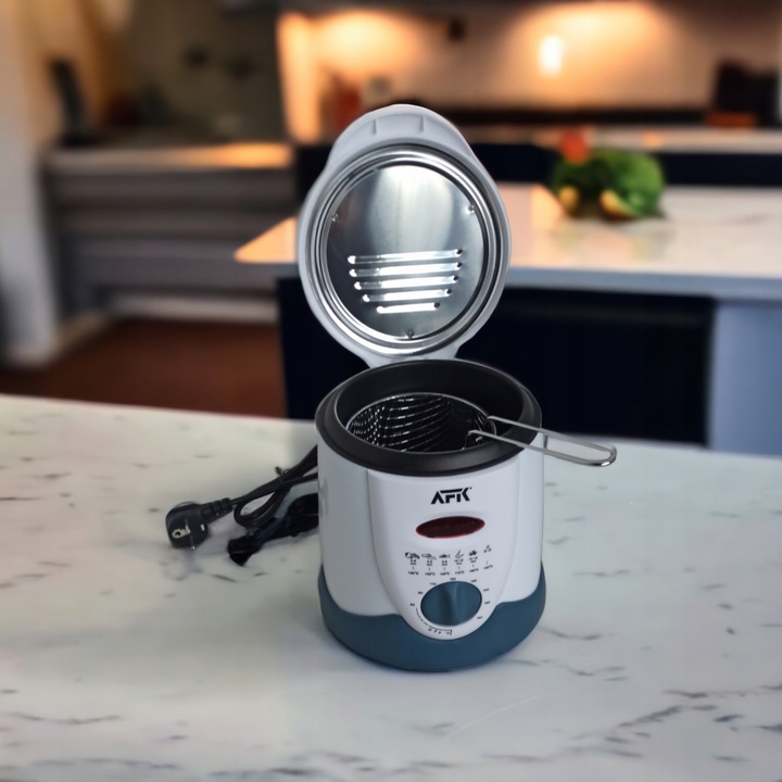 FRYTKOWNICA TRADYCYJNA OLEJOWA + WIDELCE FONDUE 1L