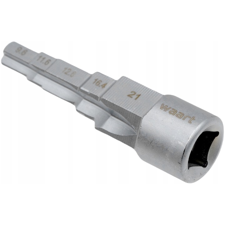 KLUCZ STOPNIOWY 1/2 DO ŚRUBUNKÓW KALORYFERÓW ZAWORÓW GRZEJNIKÓW 5-STOPNIOWY