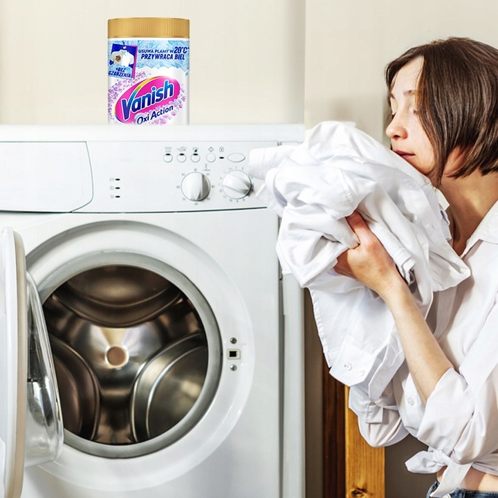 Vanish Oxi Action Odplamiacz w proszku do koloru + do bieli 0% chloru 2,8kg