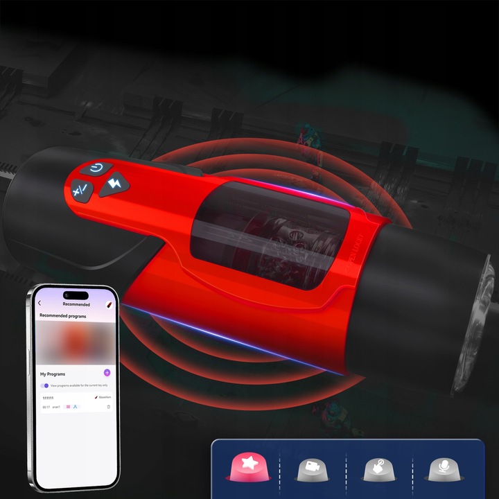 Automatyczny masturbator dla mężczyzn z 7 obrotowymi trybami