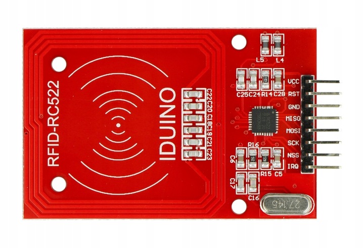 Czytnik PN532 RFID NFC Mifare 13,56MHz I2C/SPI + karta i brelok
