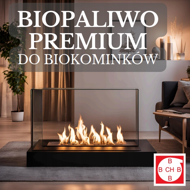 BIOPALIWO PREMIUM - Paliwo do biokominka Bezzapachowe Jakość PREMIUM