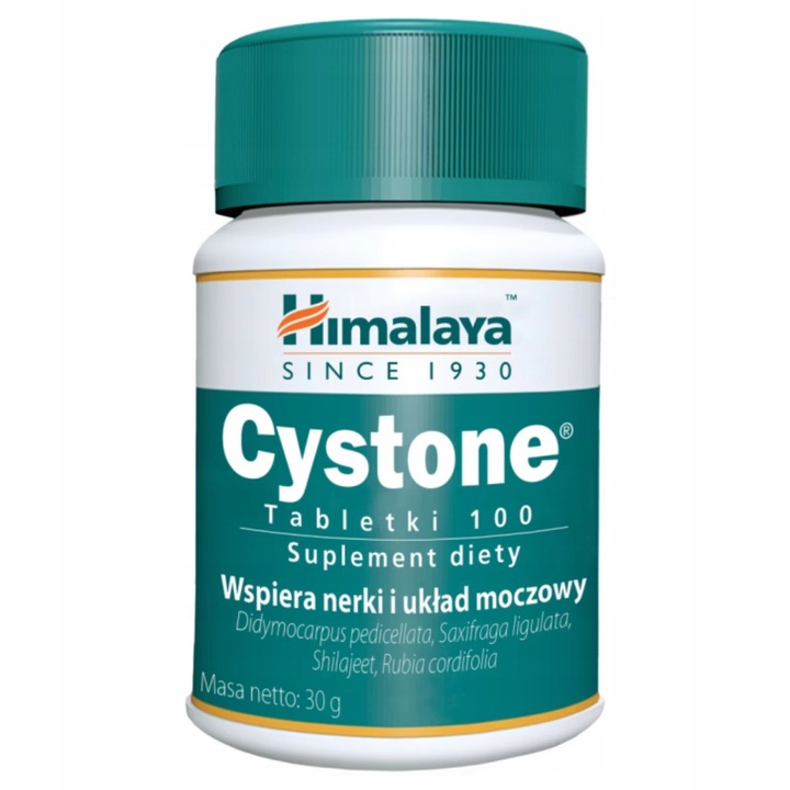 HIMALAYA Cystone 100 tabl. Wspomaga układ moczowy i nerki